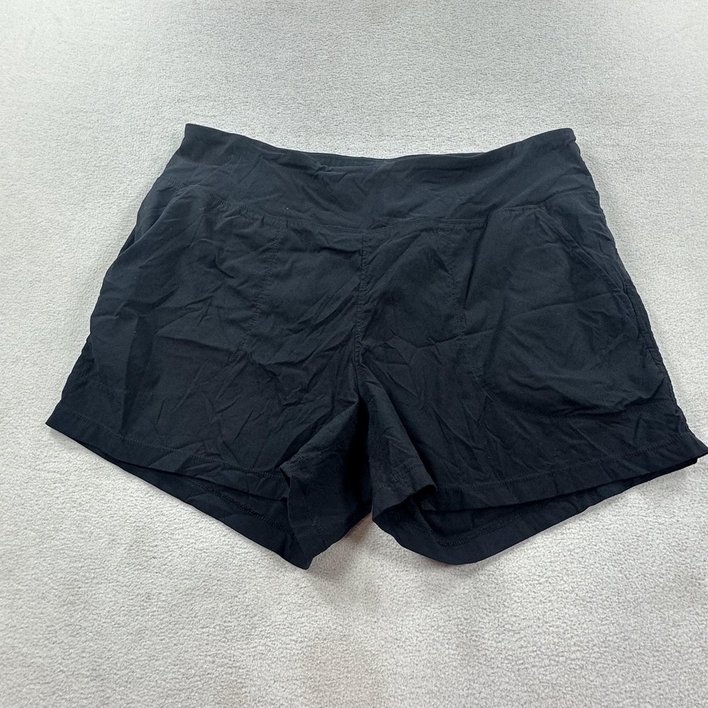 Mountain Hardwear Shorts Womens XL Black DYNAMA 2 Shorts Stretch Pull On